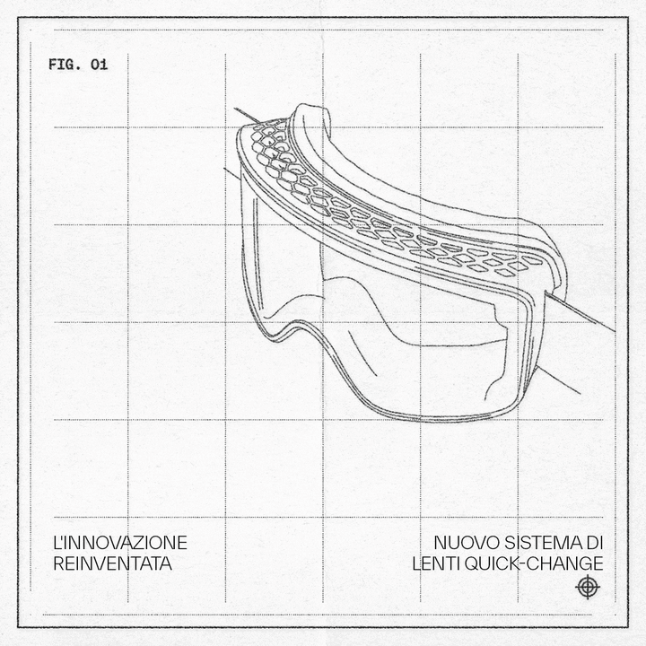 gif of lens change system on method goggles